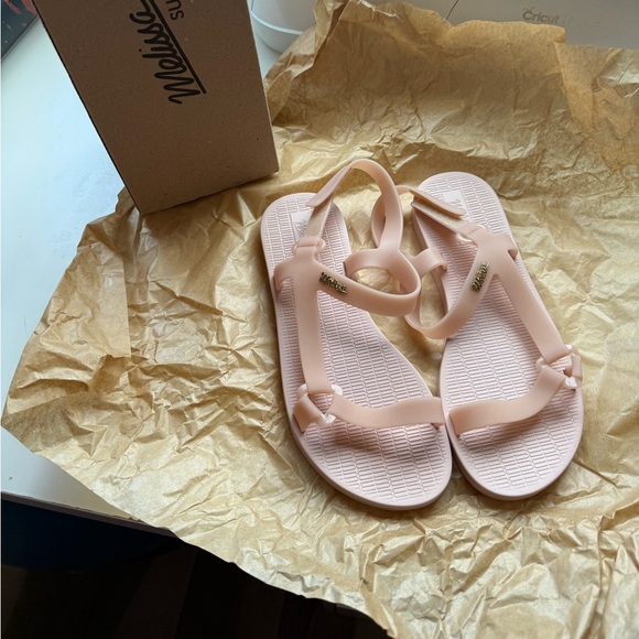 Melissa Shoes - Melissa Blush Pink Jelly Sandals for Women NEW